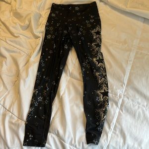 BS shiny star athletic leggings